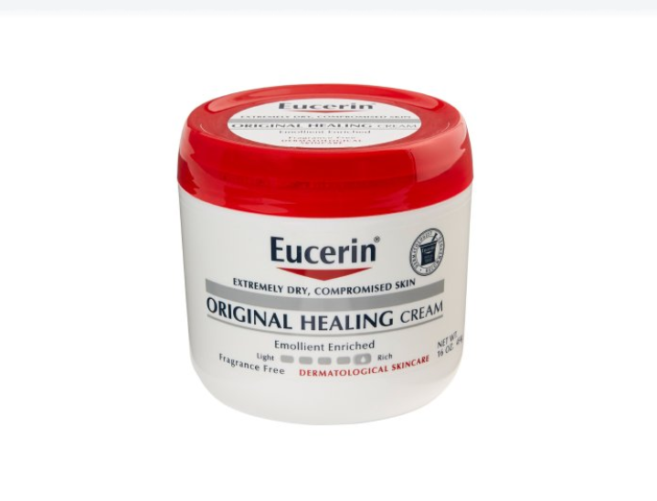Eucerin Original Hand and Body Moisturizer 16 Ounce (RED) Jar Unscented Cream, 72140000021 - SOLD BY: PACK OF ONE
