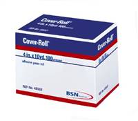 Cover-Roll Stretch Dressing Retention Tape Radio-transparent NonWoven Polyester 2 Inch X 10 Yard White NonSterile, 45552 - Case of 12