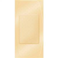 Careband Adhesive Strip 2 X 4 Inch Plastic Rectangle Sheer Sterile, CBD2016-012-000 - BOX OF 50
