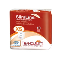 Tranquility Slimline Breathable Brief, EXTRA SMALL, Heavy Absorbency, 2166