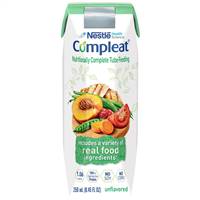 Compleat 250 mL Carton Ready to Use Unflavored Adult, 14010000 - Case of 24