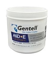 A & D Ointment, Gentell, 16 oz. Jar Medicinal Scent Ointment, GEN-23460 - EACH