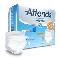 Attends Advanced Adult Underwear Pull On Large Disposable Heavy Absorbency, APP0730 - Case of 72