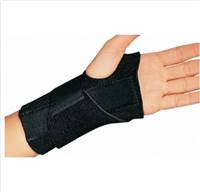 Cinch-Lock Wrist Splint Neoprene Right Hand Black One Size Fits Most, 79-82470 - SOLD BY: PACK OF ONE