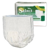 Tranquility Select Adult Underwear, EXTRA SMALL, Heavy Absorbency, 2603