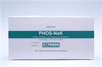 Phos-NaK Dietary Supplement Sodium / Potassium / Phosphorus 160 mg - 280 mg - 250 mg Strength Oral Powder 100 per Pack Assorted Fruit Flavors, 60258000601 - Pack of 100
