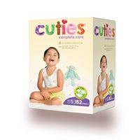 Cuties Complete Care Baby Diaper, SIZE 5, CCC15