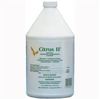 Citrus II Surface Disinfectant Cleaner Ammoniated Liquid 1 gal. Jug Citrus Scent, 633712928 - Case of 4