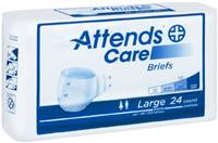 Attends Care Adult Brief Tab Closure Large Disposable Moderate Absorbency, BRHC30 - Pack of 24