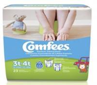 Comfees Toddler Training Pants Pull On 3T to 4T Disposable Moderate Absorbency, CMF-B3 - CASE OF 138