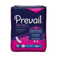 Prevail Bladder Control Pad, 11 Inch, Moderate Absorbency, BC-013