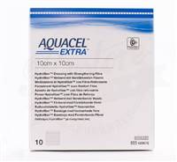 Aquacel Extra Hydrofiber Dressing, Hydrofiber (Sodium Carboxymethylcellulose) 2 X 2 Inch, 420671 - Box of 10