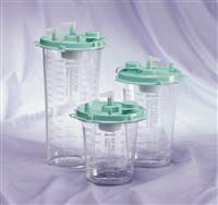 Hi-Flow Suction Canister 1200 mL Sealing Lid, 484410 - Case of 48