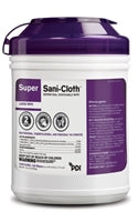 Super Sani-Cloth Hard Surface Disinfectant Wipe, 160 Count Canister