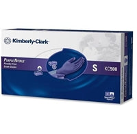 Purple Nitrile Exam Glove, Non Sterile Powder Free, Small, Kimberly Clark Halyard 55081