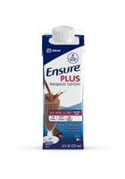 Ensure Plus Therapeutic Nutrition, Milk Chocolate, 8 Ounce Carton, Abbott 64911