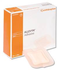 Allevyn Foam Dressing  5 X 5 Inch Square Adhesive with Border Sterile, 66020044 - Case of 40