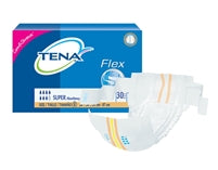 Tena Flex Super Brief, Size 8, Heavy Absorbency Adult Diaper