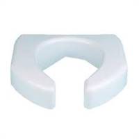Ableware Basic Raised Toilet Seat, 3 Inch Height White 350 lbs. Weight Capacity 350 lbs. Weight Capacity, 725790000 - EACH