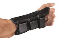 PROCARE ComfortForm Wrist Splint Palmar Stay Aluminum / Foam Lycra Left Hand Black Medium, 79-87295 - SOLD BY: PACK OF ONE