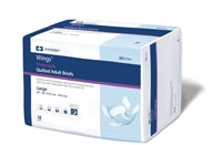 Wings Quilted Overnight Brief, LARGE, Heavy Absorbency,