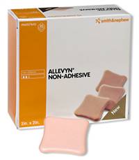 Allevyn Foam Dressing  2 X 2 Inch Square Non-Adhesive without Border Sterile, 66027643 - Pack of 10