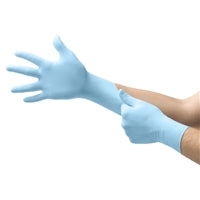 XCEED Exam Glove Large NonSterile Nitrile Standard Cuff Length Textured Fingertips Blue Not Chemo Approved, XC-310-L - BOX OF 250