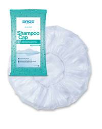 Comfort Rinse-Free Shampoo Cap 1 per Pack Individual Packet Powder Scent, 7909 - EACH