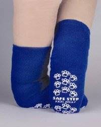 Pillow Paws Bariatric Slipper Socks 3 X-Large Royal Blue Ankle High, 1099 - Case of 48