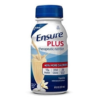 Ensure Plus Therapeutic Nutrition, Vanilla, 8 Ounce Bottle