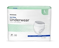 Adult Underwear Diaper, LARGE, Heavy Absorbency, McKesson Ultra, UWBLG