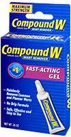 Compound W Wart Remover 17% Strength Gel 0.25 Ounce, 75137058507 - SOLD BY: PACK OF ONE