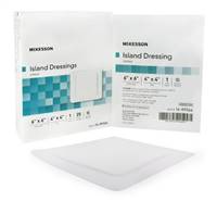 Adhesive Dressing, McKesson, 6 X 6 Inch Polypropylene / Rayon Square White Sterile, 16-89066 - EACH