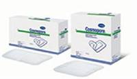 Cosmopor Adhesive Dressing 4 X 10 Inch NonWoven Rectangle White Sterile, 900814 - Case of 200