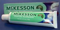 Toothpaste, McKesson, Mint Flavor 1.5 oz. Tube, 16-9571 - Case of 144