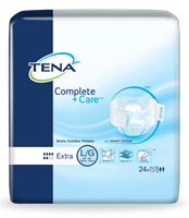 TENA Brief, Complete + Care, LARGE, 40 to 56 Inch Waist, SCA 69970 - Pack of 24