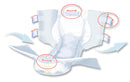 Seni Super Quatro Severe Absorbency Brief, Medium - S-ME10-BQ1; CASE OF 40