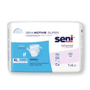 Seni Active Super Moderate to Heavy Absorbent Underwear, Extra Large - S-XL14-AS1; PACK OF 14