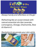 Medicinal Wipes, Womens SweatReducer, 1Earth, Case of 6 Packs of 16 (96 Wipes)