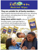 Medicinal Wipes, Womens SweatReducer, 1Earth, Case of 6 Packs of 16 (96 Wipes)