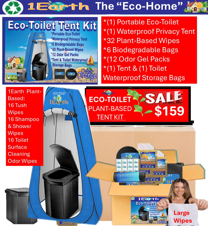 Eco-Toilet Kit, 1Earth