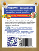 Medicinal Wipes, IslandSpaStress, 1Earth, Case of 6 Packs of 16 (96 Wipes)