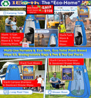 Eco-Toilet Kit with Tent, 1Earth