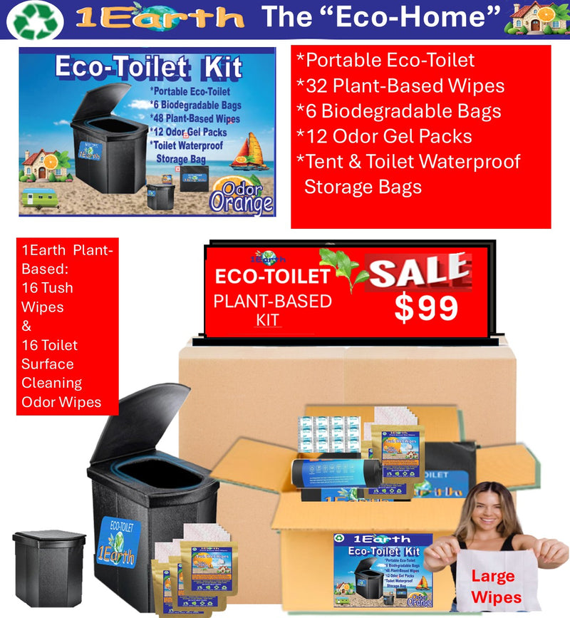 Eco-Toilet Kit, 1Earth