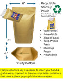 Medicinal Wipes, IslandSuntanLotion, 1Earth, Case of 6 Packs of 16 (96 Wipes)