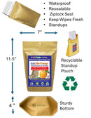 Medicinal Wipes, PetsOdorOrange, 1Earth, Pack of 16