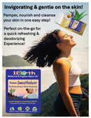 Medicinal Wipes, Womens SweatReducer, 1Earth, Case of 6 Packs of 16 (96 Wipes)