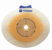 SenSura Click Ostomy Barrier Trim To Fit, Standard Wear Double Layer Adhesive Blue Code 3/8 to 2-1/4 Inch Stoma, 10031 - Pack of 5