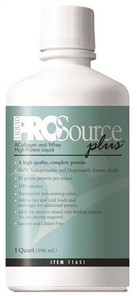 ProSource Plus Protein Supplement Unflavored 32 oz. Bottle Concentrate, 11651 - EACH