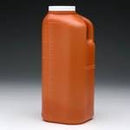Precision 24 Hour Urine Specimen Collection Container Plastic Screw Cap 3,000 mL (101 Ounce) NonSterile, 5000SA - CASE OF 40